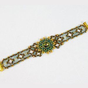 Swarovski crystal flower bracelet